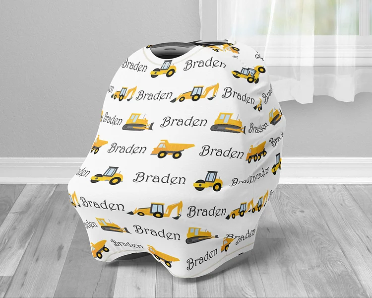 Personalized Baby Car Seat Canopy| Canopyl46