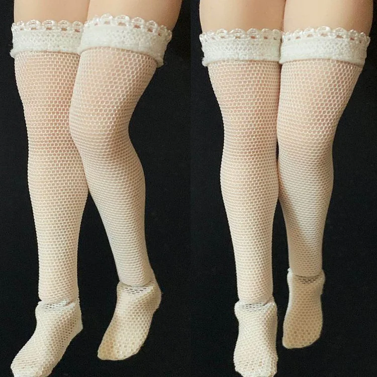 1/12 Scale Lace stockings PH TBL SHF female figure dolls black white colors for 1/12 seemless body-aliexpress
