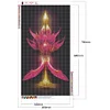 >SALE<Flaming Lotus 5D DIY Diamond Painting Kits Full Round Drill Wall Decor (Y731)