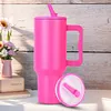 40Oz Tumbler Flip Straw Lid Replacement Spill Proof Cover for Stanley 40oz Mug