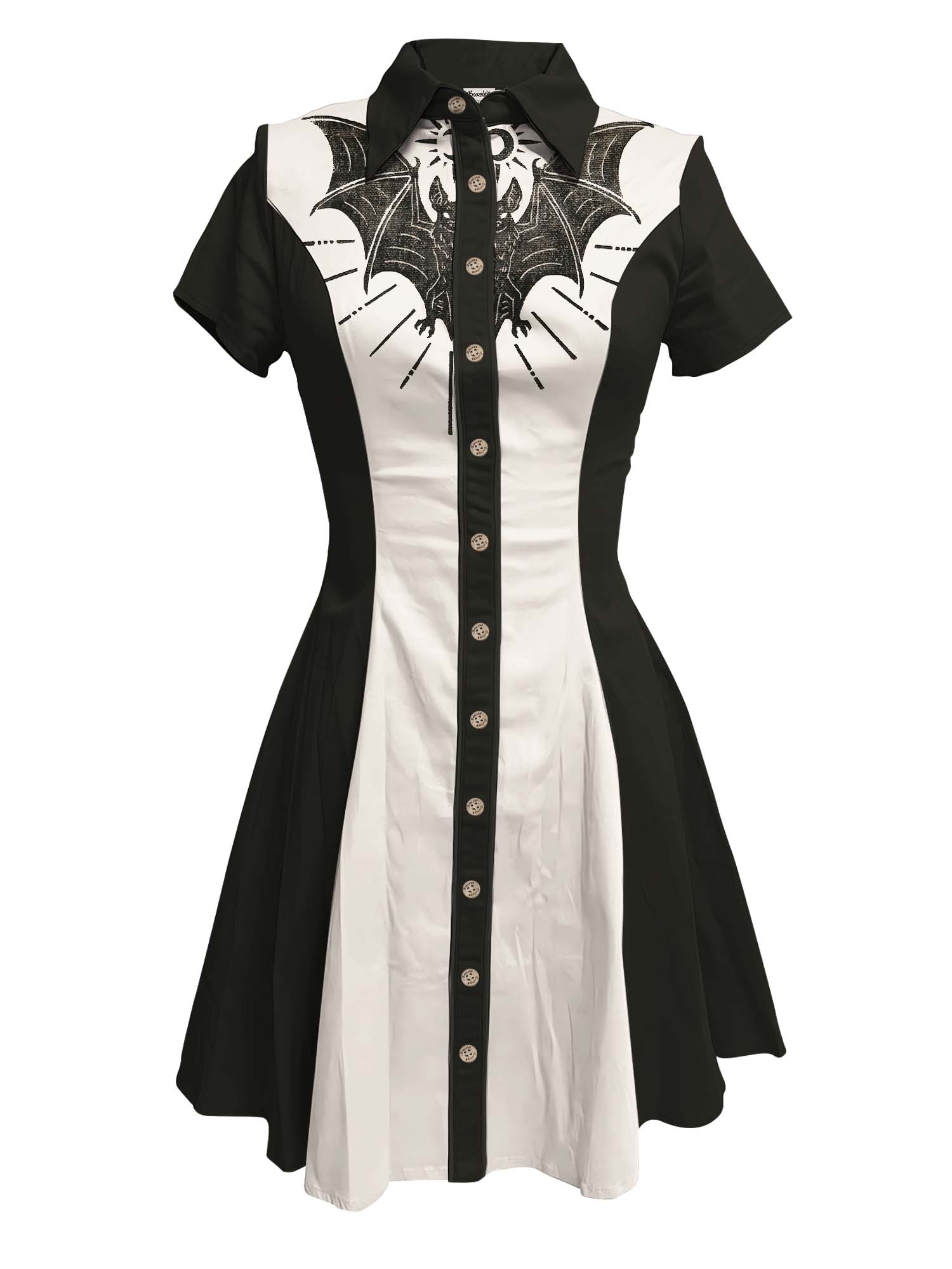 Bat - 100% Cotton Dress