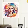 (40*40cm)Candy Girl - Full Round Drill Diamond Painting