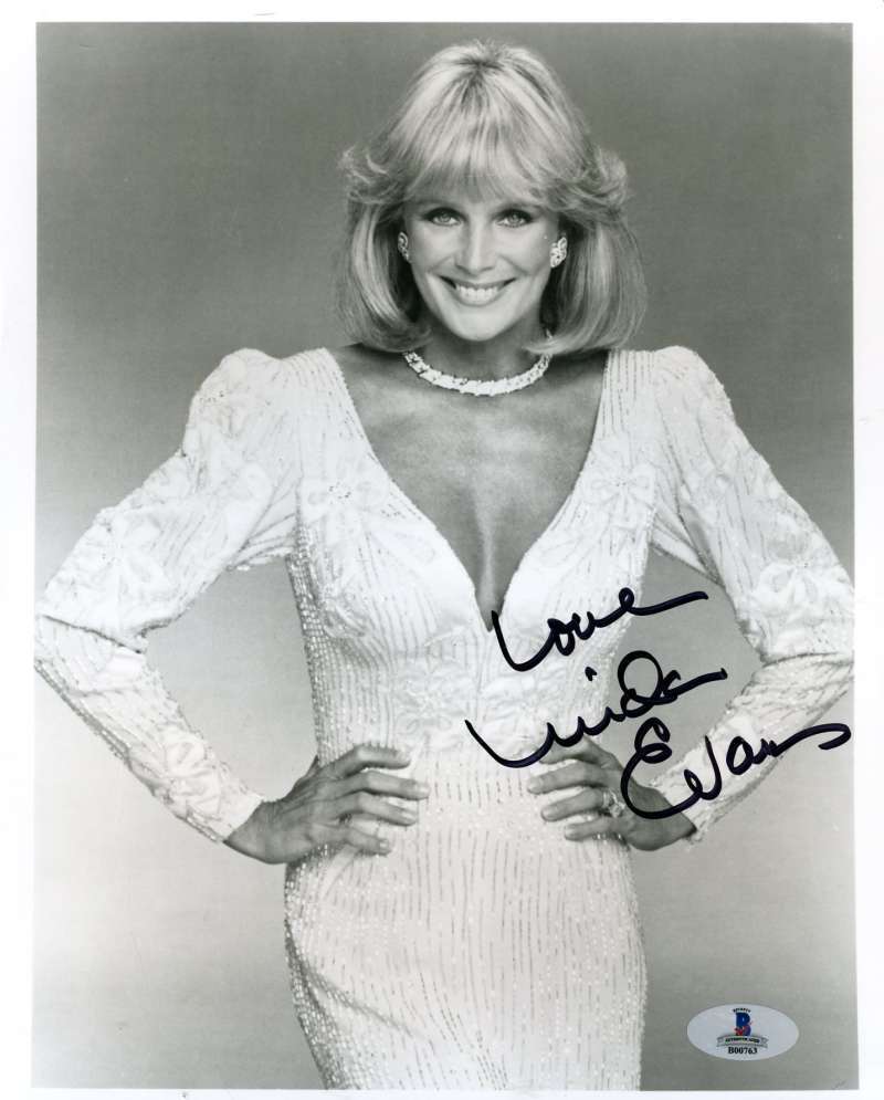 Linda Evans Dynasty Bas Beckett Authentication Coa Signed 8x10 Photo Poster painting Autograph