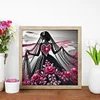 Elegante Dame - speziell geformte Diamond Painting - 30*30cm