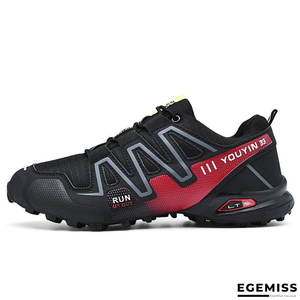 new large size outdoor mountaineering shoes men's shoes breathable shock absorption sports hiki | EGEMISS