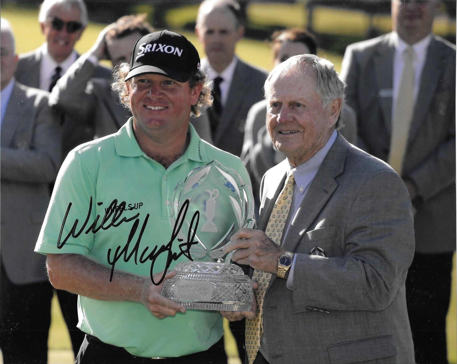 WILLIAM McGIRT HAND SIGNED PGA GOLF 8X10 Photo Poster painting W/COA