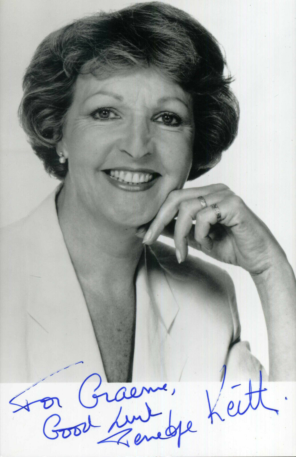 PENELOPE KEITH Signed Photo Poster paintinggraph - TV, Stage & Film Actress - preprint