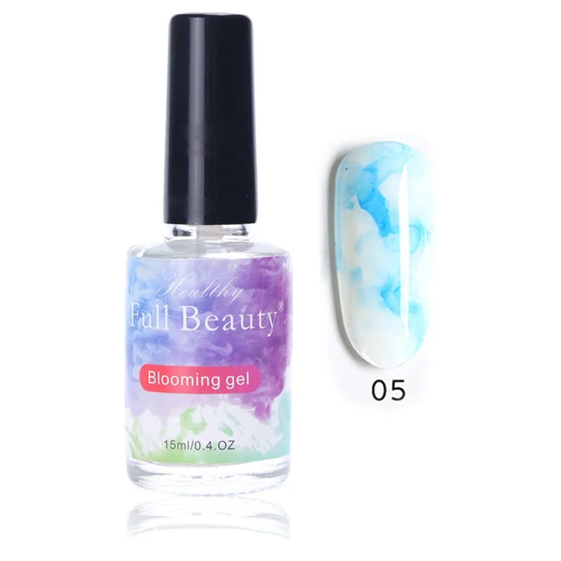 Marble Pattern Gradient Color Nail Polish Ink Smudges Lacquer Nail Art Nail Art Decoration Elegant Beautiful Nail Polish SANA889-Nail Inspo