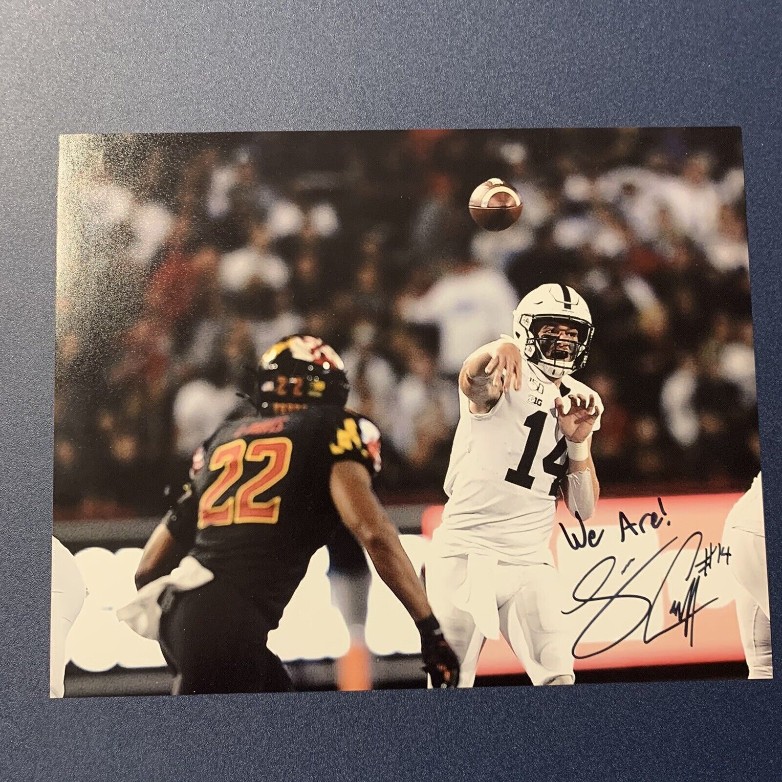 SEAN CLIFFORD HAND SIGNED 8x10 Photo Poster painting PENN STATE NITTANY LIONS AUTOGRAPHED COA