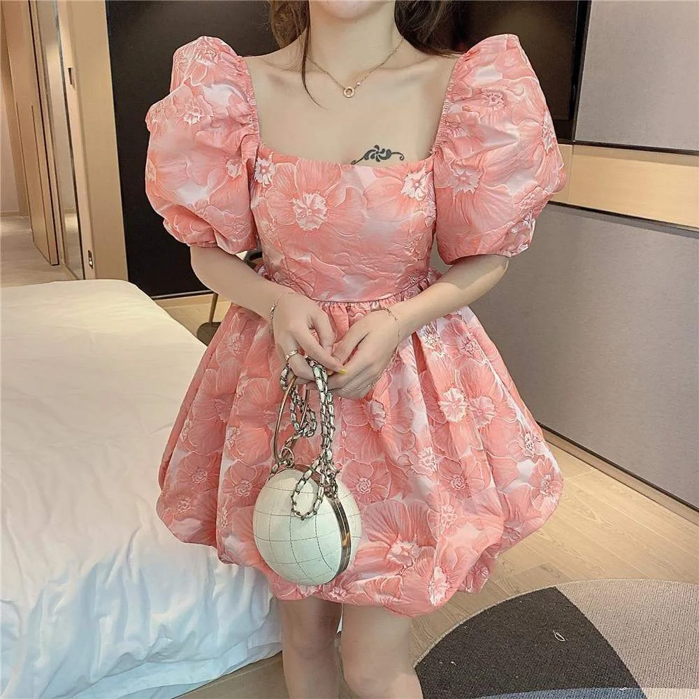 Pink/White Fairy Princess Puffy Kawaii Tutu Dress SS1974