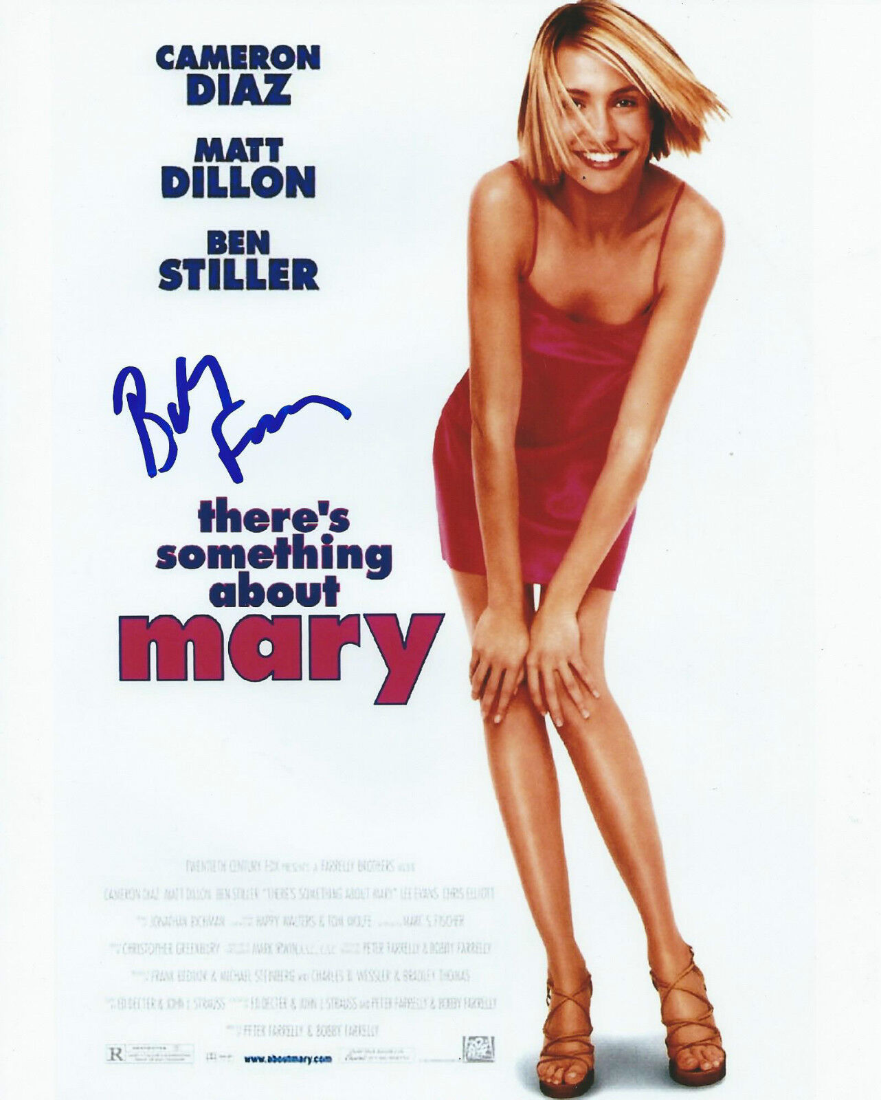 **There's Something About Mary *BOBBY FARRELLY* Signed 8x10 Photo Poster painting MH1 COA**