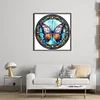 Butterfly - 18CT Stamped Cross Stitch 20*20cm/7.87*7.87in