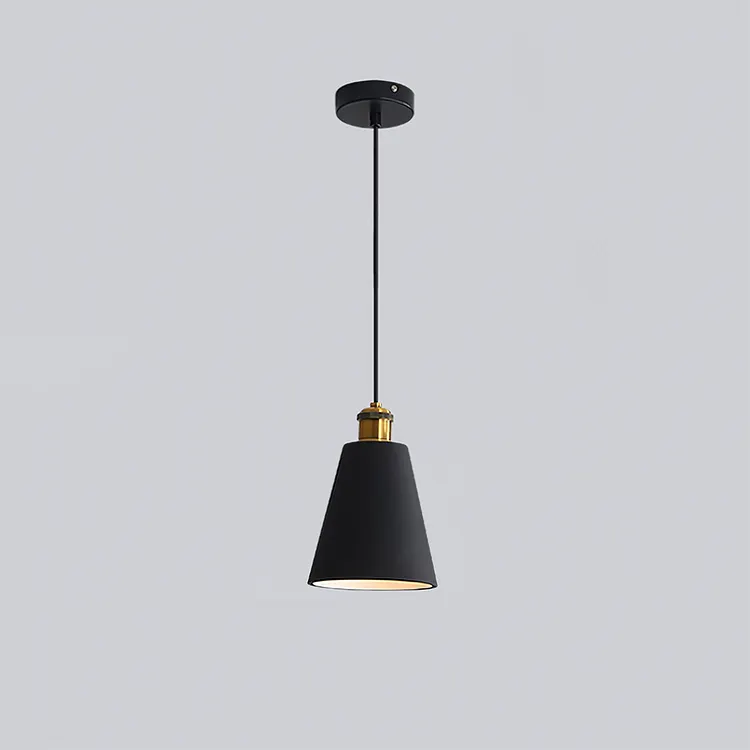 Colorful Resin Geometric Pendant Lamp