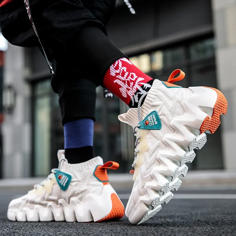 Caterpillar Summer Casual Sneakers Mesh Breathable Fashion Catwalk Shoes Zigzag Sole Chaussures High Quality Non-Slip Zapatillas