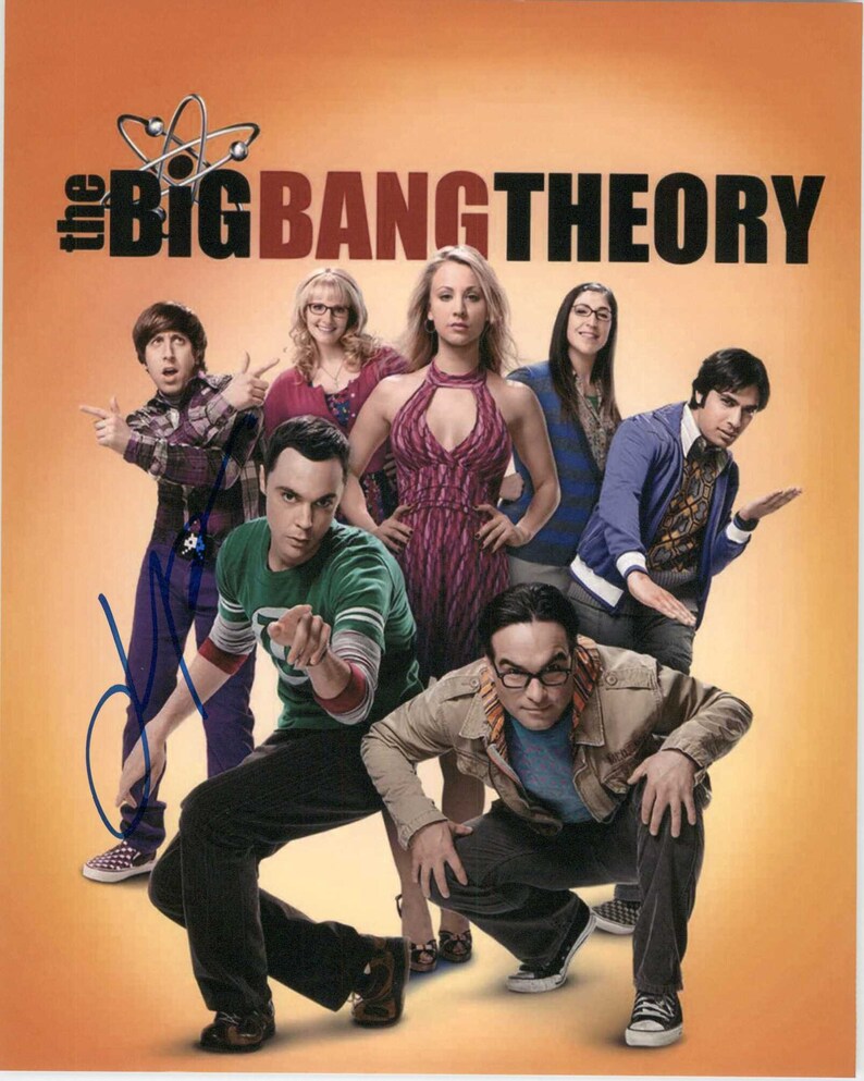 Jim Parsons Signed Autographed The Big Bang Theory