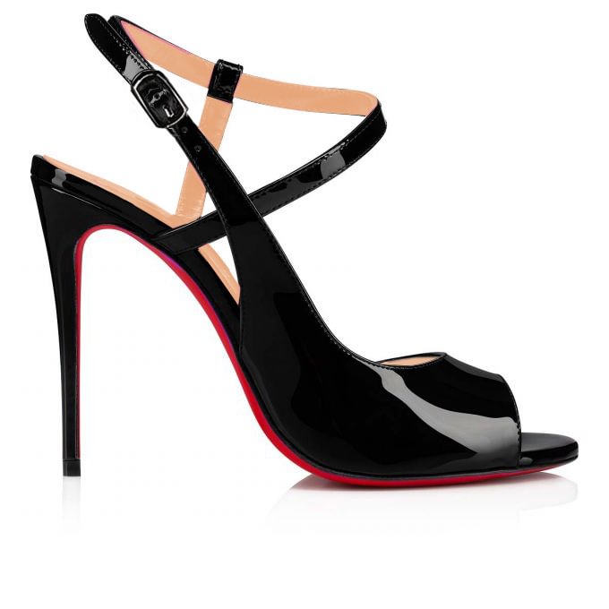 120mm Women Slingback Pumps Ankle Strap Jenlove Stiletto Peep Toe Sandals Dress Red Bottoms Shoes
