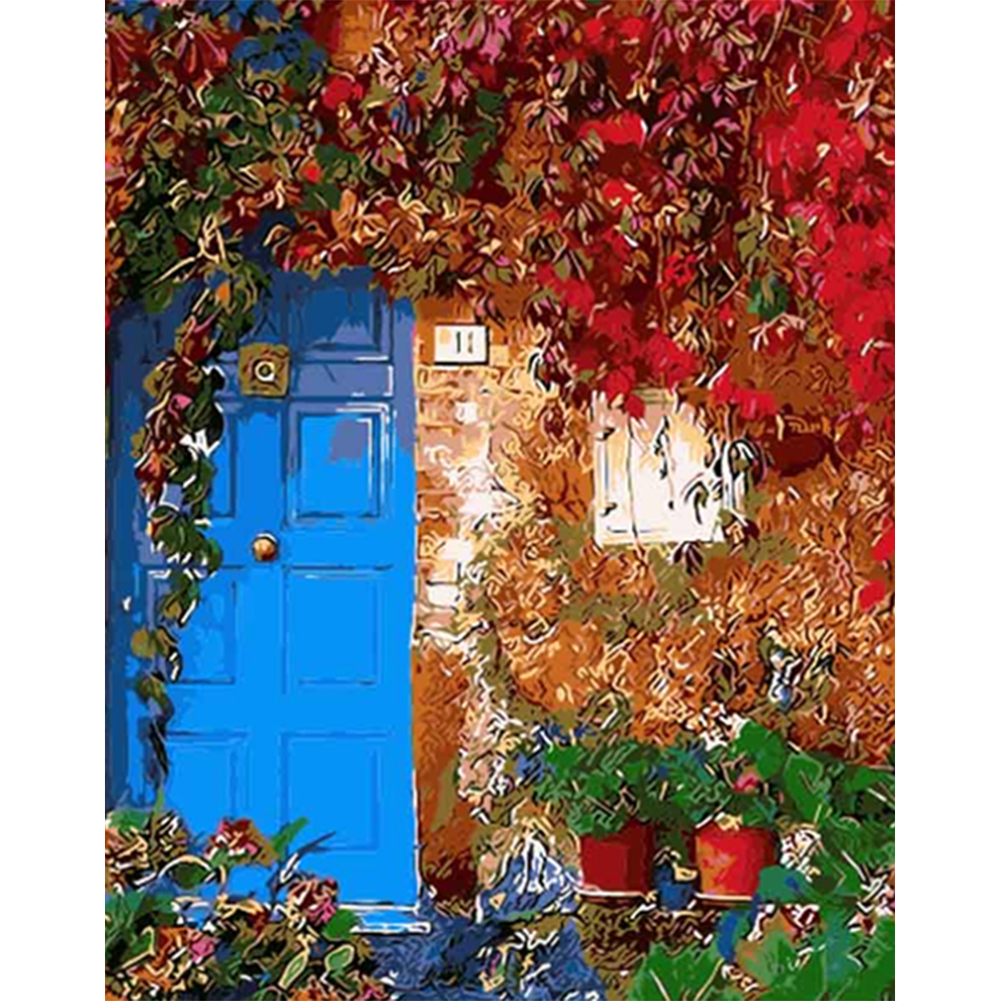 

40*50cm - Painting By Numbers - Wall Flower, 501 Original