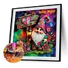 Goodnight Gnome speziell geformte 5D-DIY-Teilbohrer-Diamant-Mal-Kits f&uuml;r Erwachsene Anf&auml;nger Wohnaccessoires Diamantpunkte Edelstein-Kunstsets 11,81x1