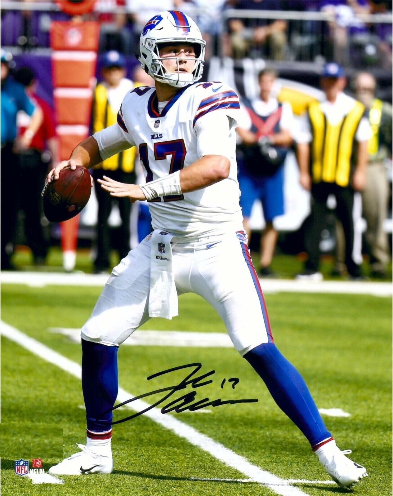 Josh Allen Autographed Signed 8x10 Photo Poster painting ( Bills ) REPRINT ,