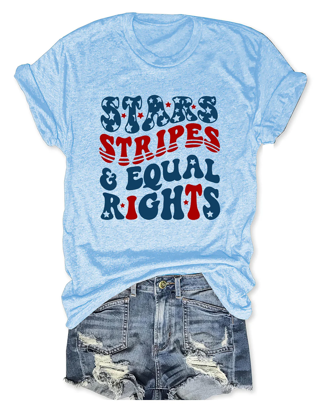 Stars Stripes And Equal Rights T-shirt