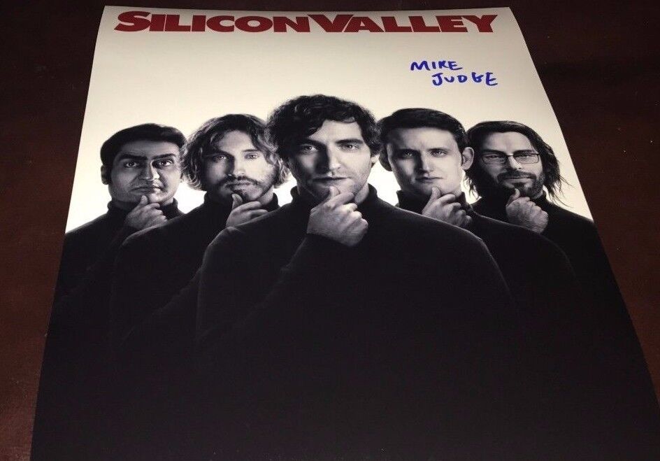 Mike Judge Silicon Valley Hand Signed 11x14 Autographed Photo Poster painting COA Look