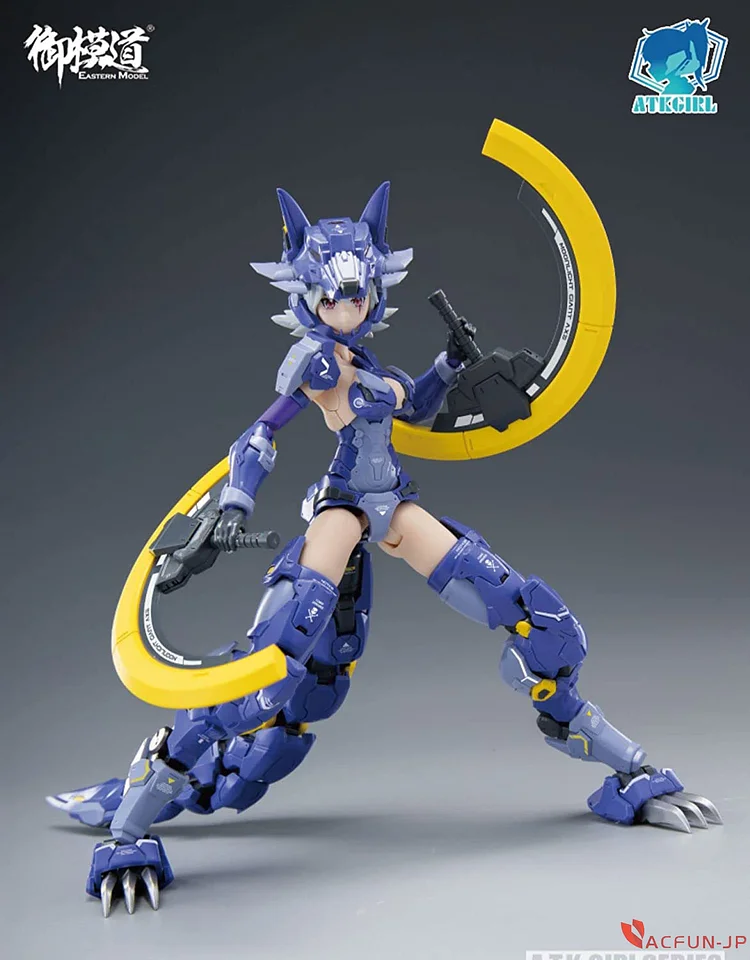 御模道 フェンリル 1/12 ATKGIRL 機甲少女 狼 ウルフガール 可動