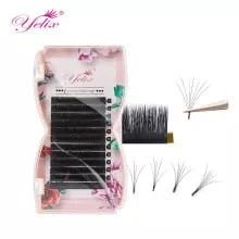 pornhint Pornhint Yelix Easy Fan Lashes Bloom Individual Eyelash Extension Faux Mink Eyelashes soft Natural Lash Extensionvolume russo auto fans