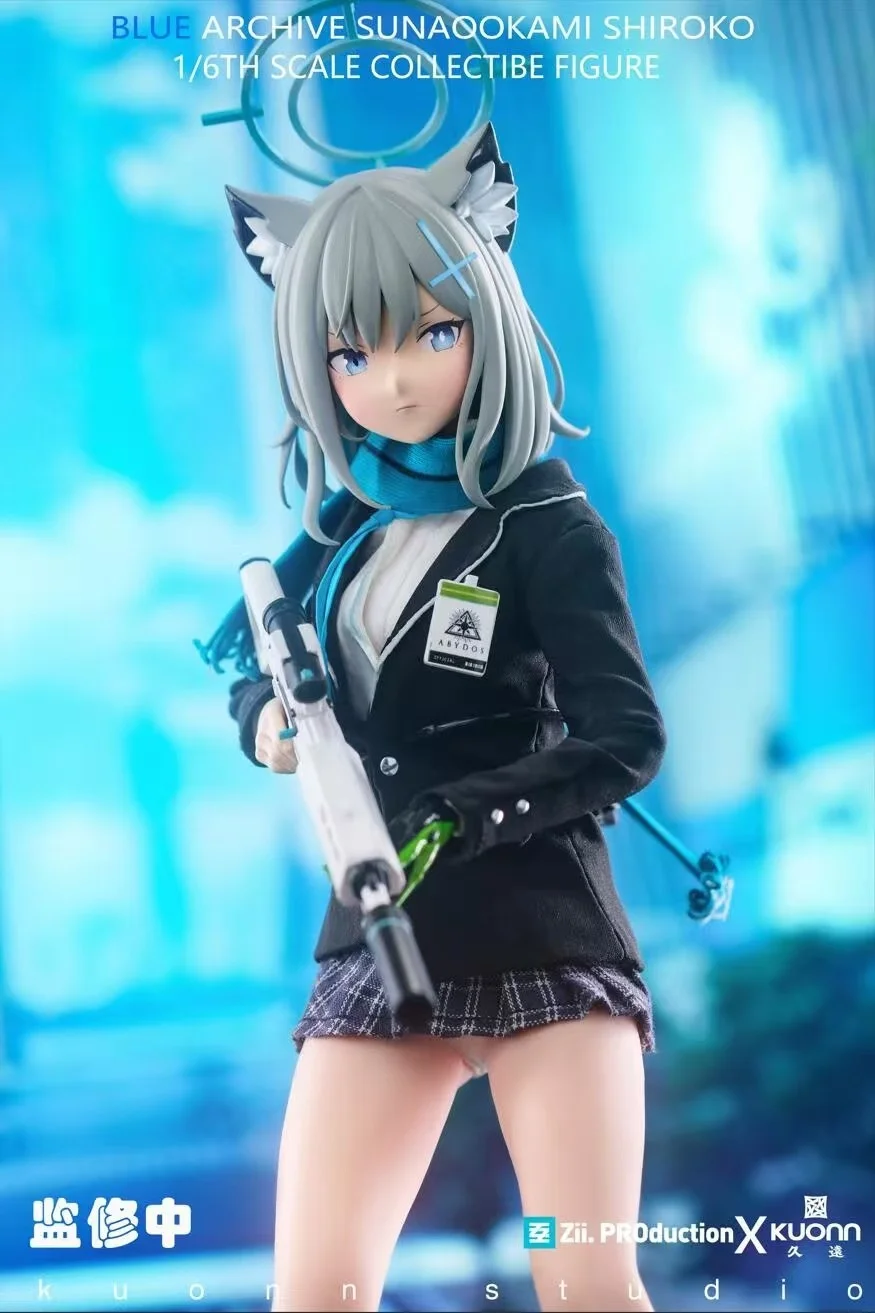 1/6 Scale Movable Sunaookami Shiroko - Blue Archive Resin