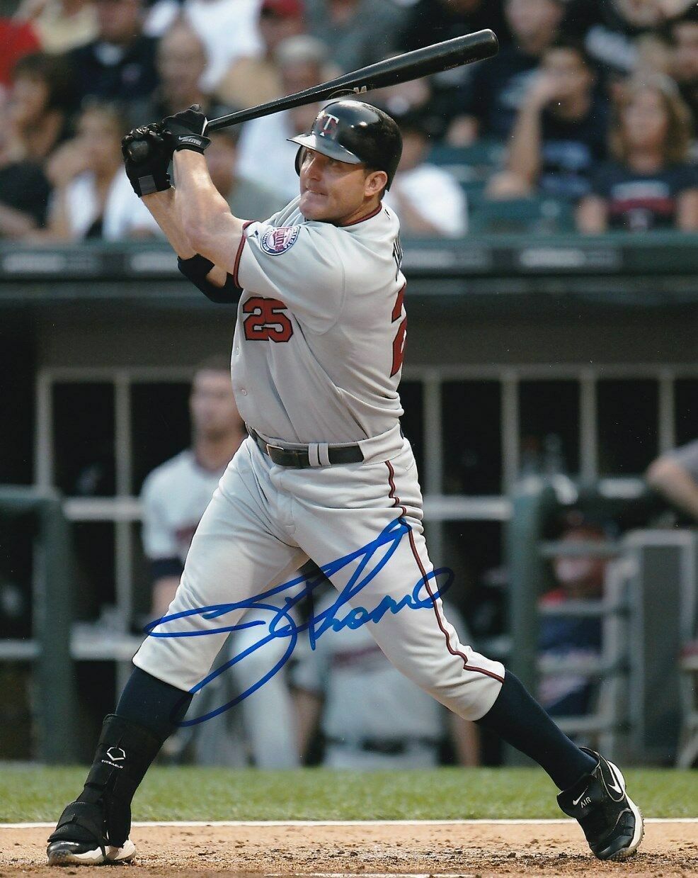 Jim Thome Autographed Signed 8x10 Photo Poster painting ( HOF Indians ) REPRINT