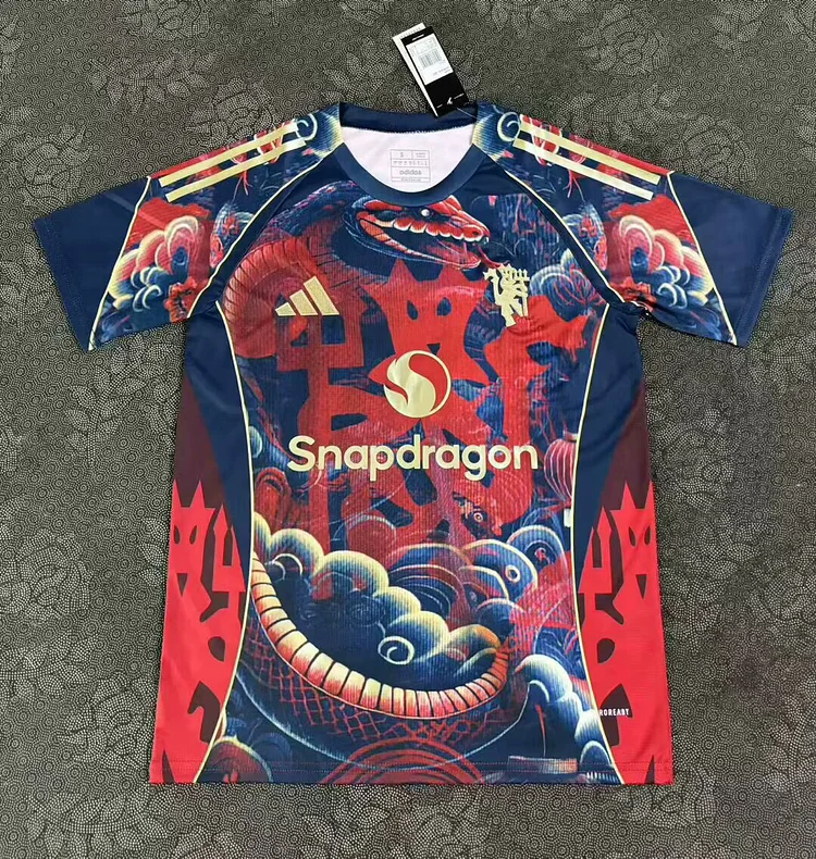 2025-26 - Manchester United Snake Pattern Special Edition - Jersey - Fan Edition