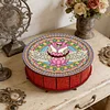 DIY Wooden Diamond Art Painting Storage Box Kit with Rotate Lid Diamond Art Painting Holder Box for Adults Beginners Home Office Decor