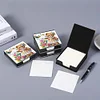 Diamond Painting PU Bear Notecard Box with 160 Sheets of Paper