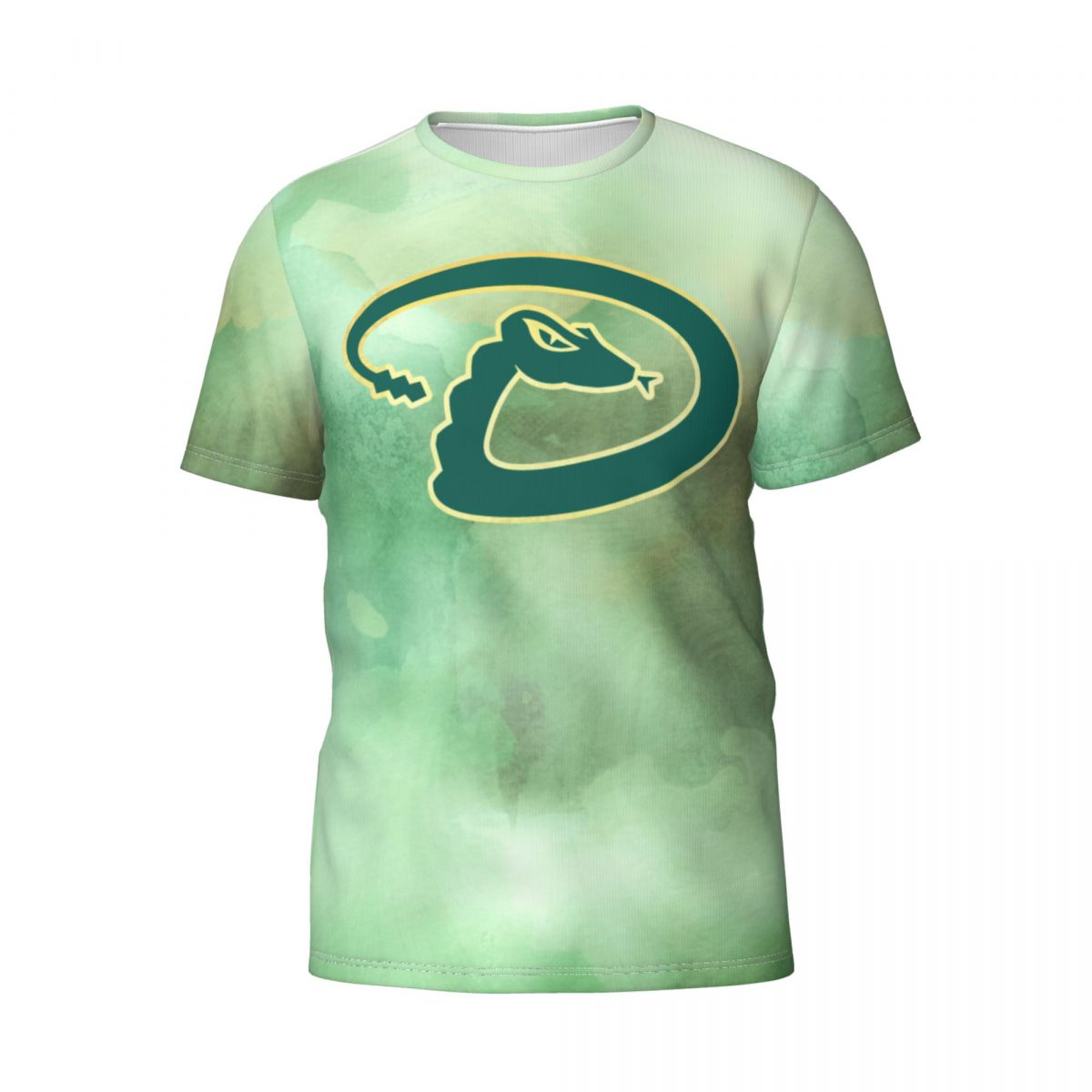 Arizona Diamondbacks St Patrick's Day Men's Short Sleeve Shirt