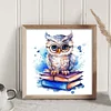 Owl - 18CT Stamped Cross Stitch 25*25cm/9.84*9.84in
