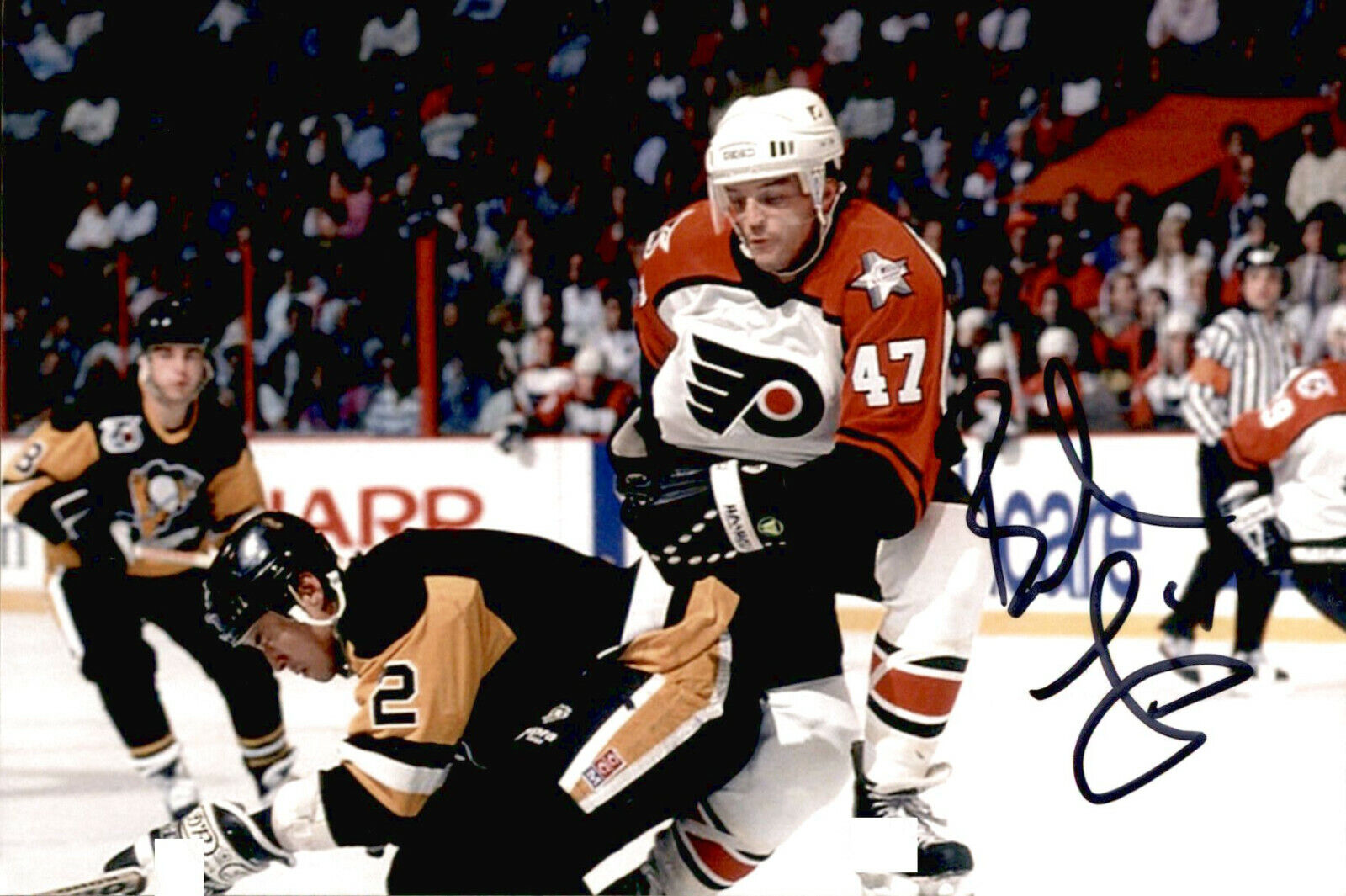 Brad Jones SIGNED autographed 4x6 Photo Poster painting PHILADELPHIA FLYERS #4