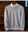Men's Crew Neck Knitted Sweater