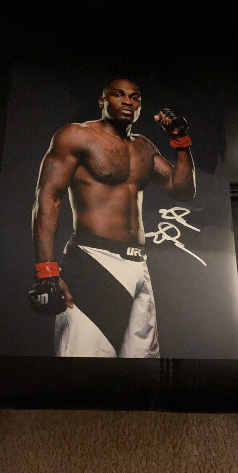 Derek Brunson Signed 11x14 Photo Poster painting MMA UFC Superstar FUTURE CHAMPION