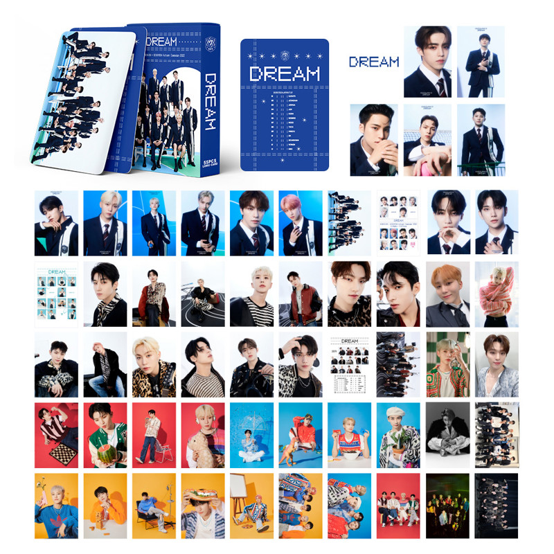 SEVENTEEN DREAM 55 Sheets Photocard officialsvtshop