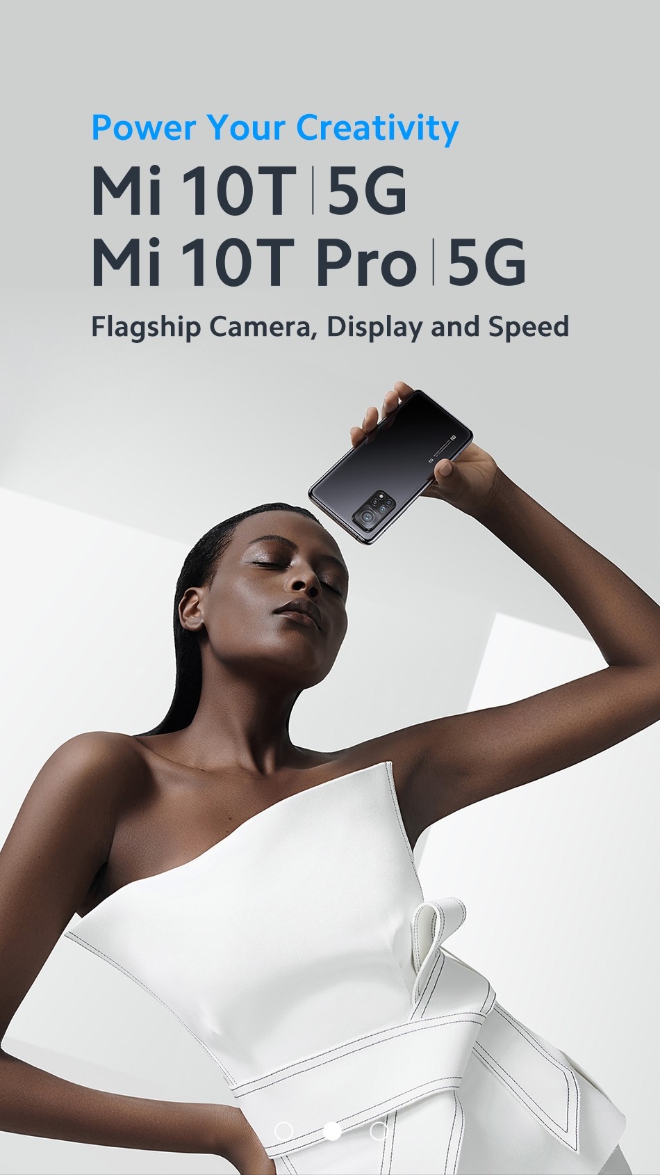 Xiaomi mi 10T Snapdragon 865 6GB + 128gb 6.67 pouces FHD + DOTDISPLAY 64MP AI Smartphone