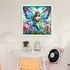 Colorful Butterfly Fairy-11CT Stamped Cross Stitch 50*50cm/19.69*19.69in tapestrymarket