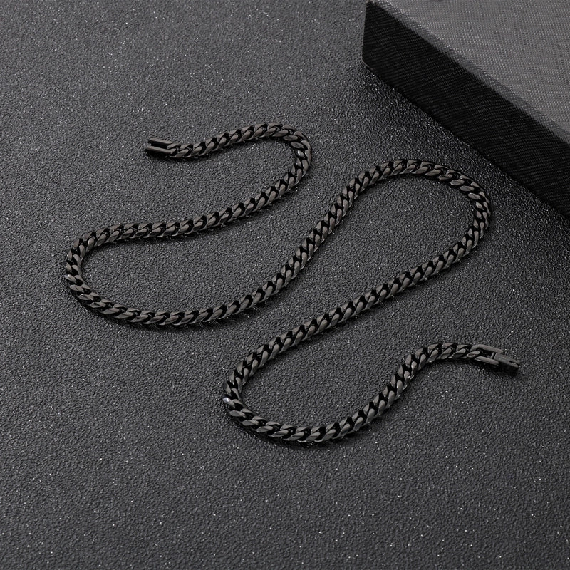 1 Piece Fashion Solid Color Stainless Steel Plating 18k Gold Plated Unisex Necklace