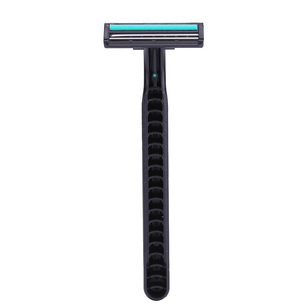 

1pc Men Twin Blades Manual Razor Travel Hotel Disposable Device (Green), 501 Original