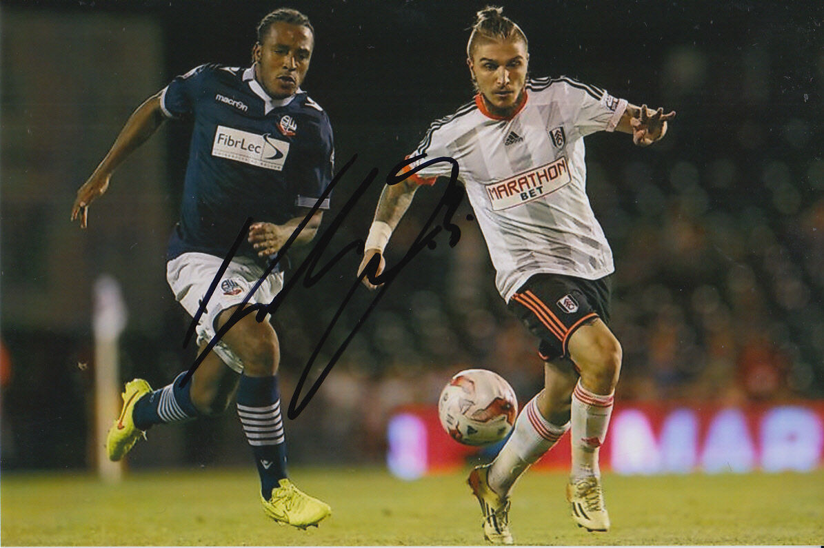 FULHAM HAND SIGNED KOSTAS STAFYLIDIS 6X4 Photo Poster painting 1.