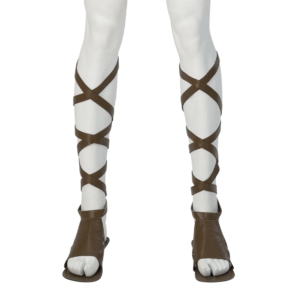 The Legend of Zelda Tears of The Kingdom Link Strap Sandals Cosplay Shoes Boots