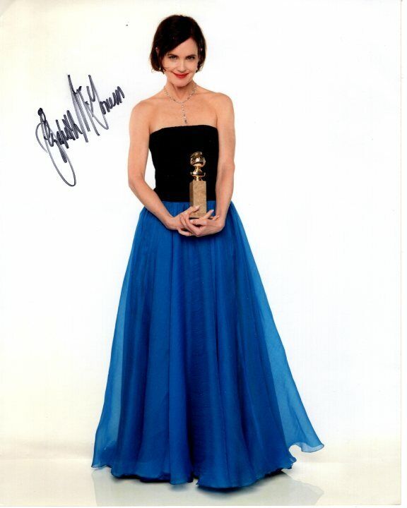 ELIZABETH MCGOVERN signed autographed 8x10 DOWNTON ABBEY GOLDEN GLOBE Photo Poster painting