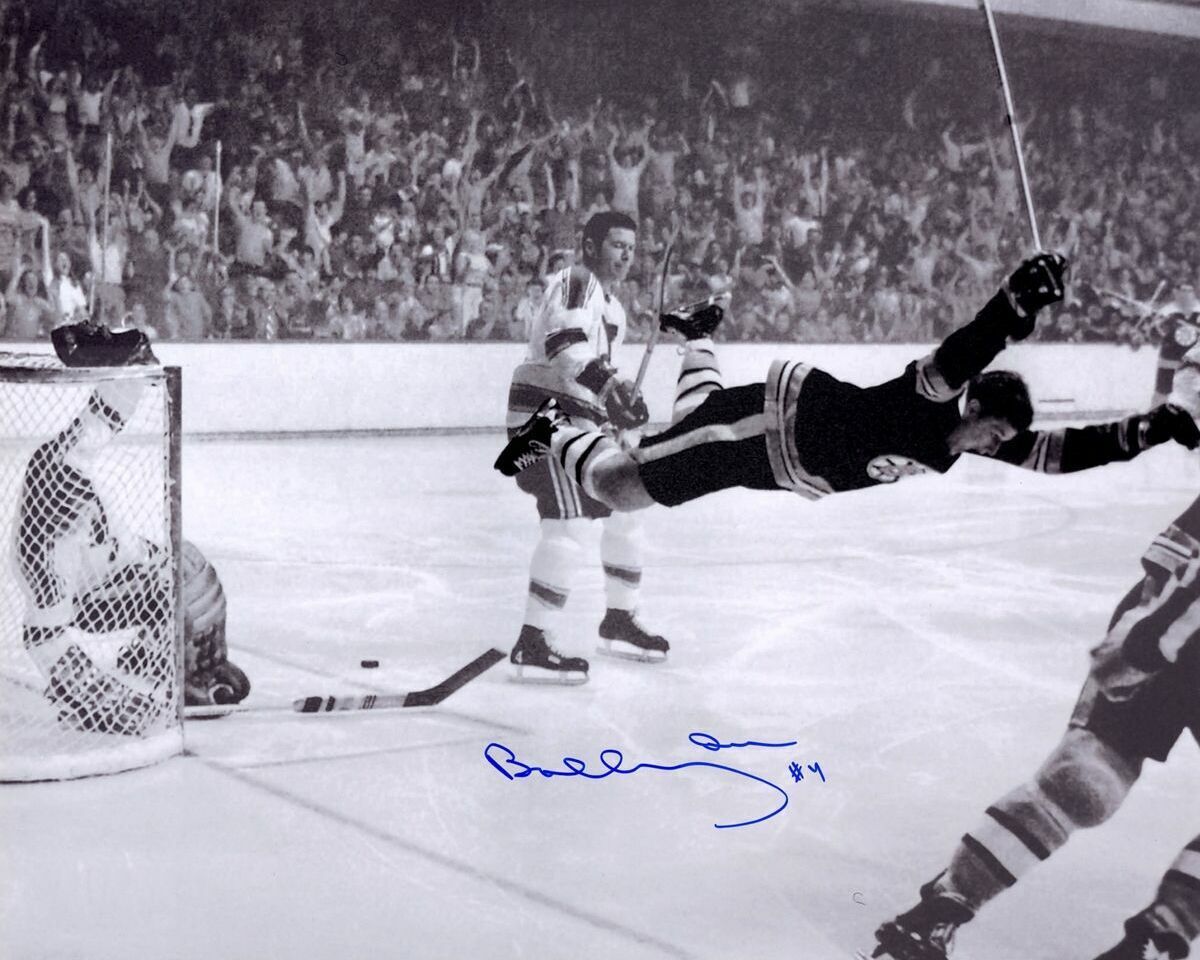 Bobby Orr Autographed Signed 8x10 Photo Poster painting ( Bruins HOF ) REPRINT ,