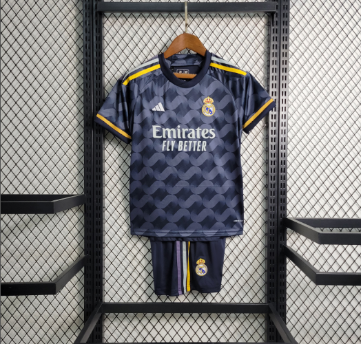 2023/2024 Real madrid Away Kids Kit Football Shirt