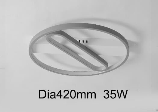 Living Room Bedroom Study Room Ceiling Lights Modern Led Ceiling Lamp Grey+White Color New Arrival  Home Lighting Light