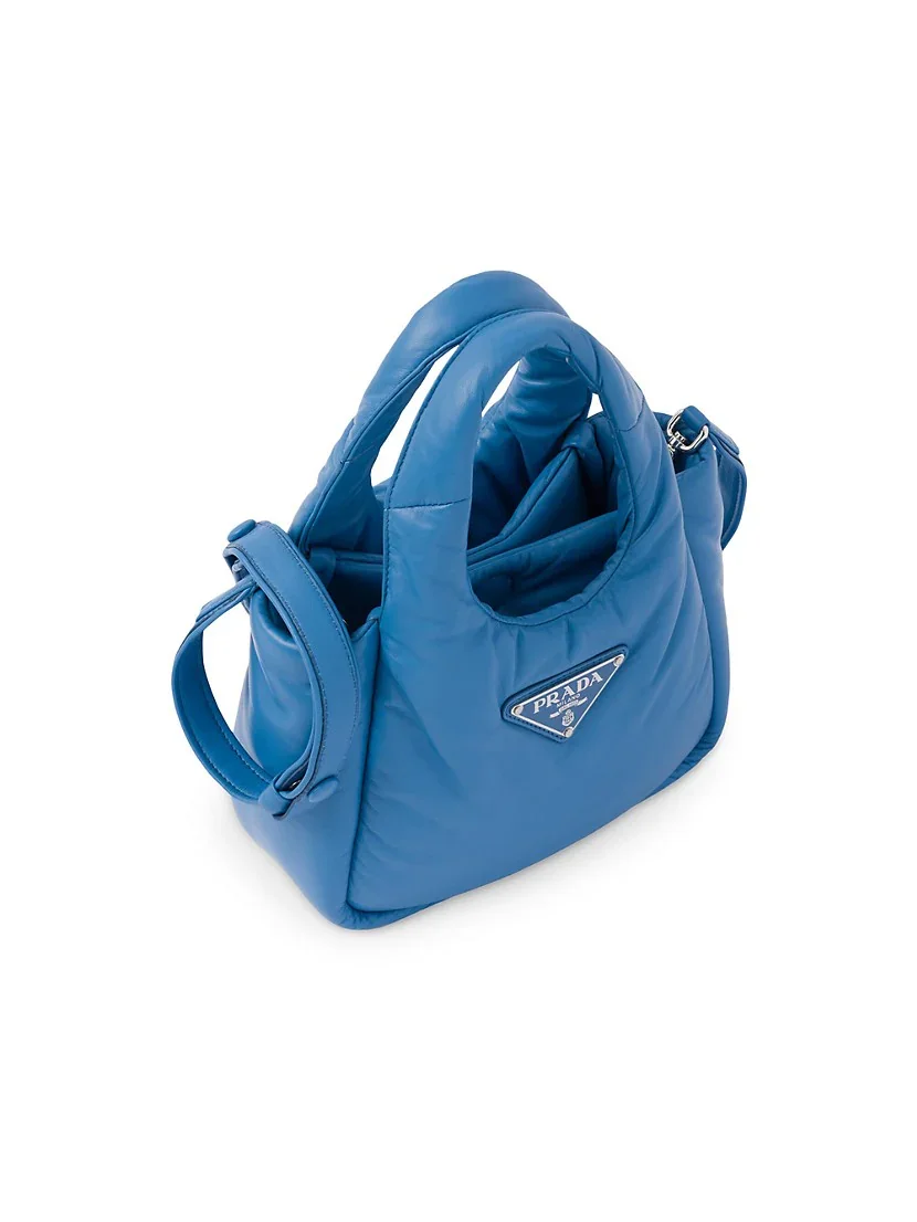 Prada Small Padded Soft Nappa-leather Bag