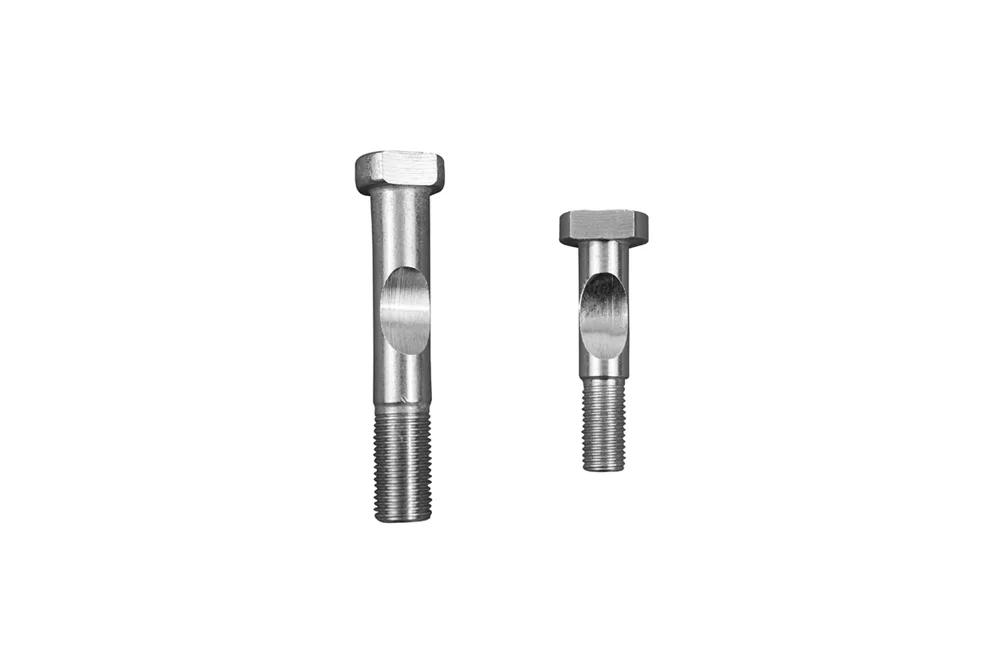 CJ750 Stainless steel front and rear wheel axle bolts (1 set)